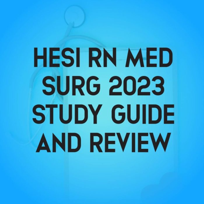 Med surg hesi test bank 2023