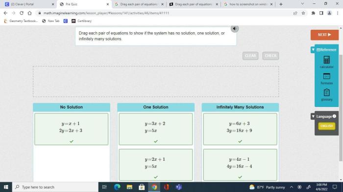 Which pair of equations show you how to find 16-9