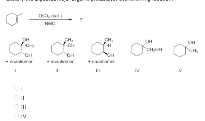 Draw the expected major product of the following reaction.