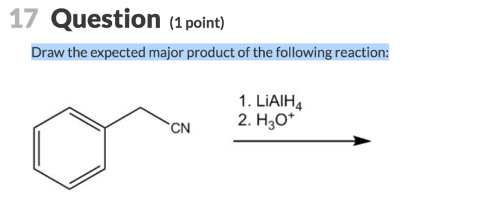 Draw reaction following major expected organic if reactions starting alkane assume only solved homeworklib chegg